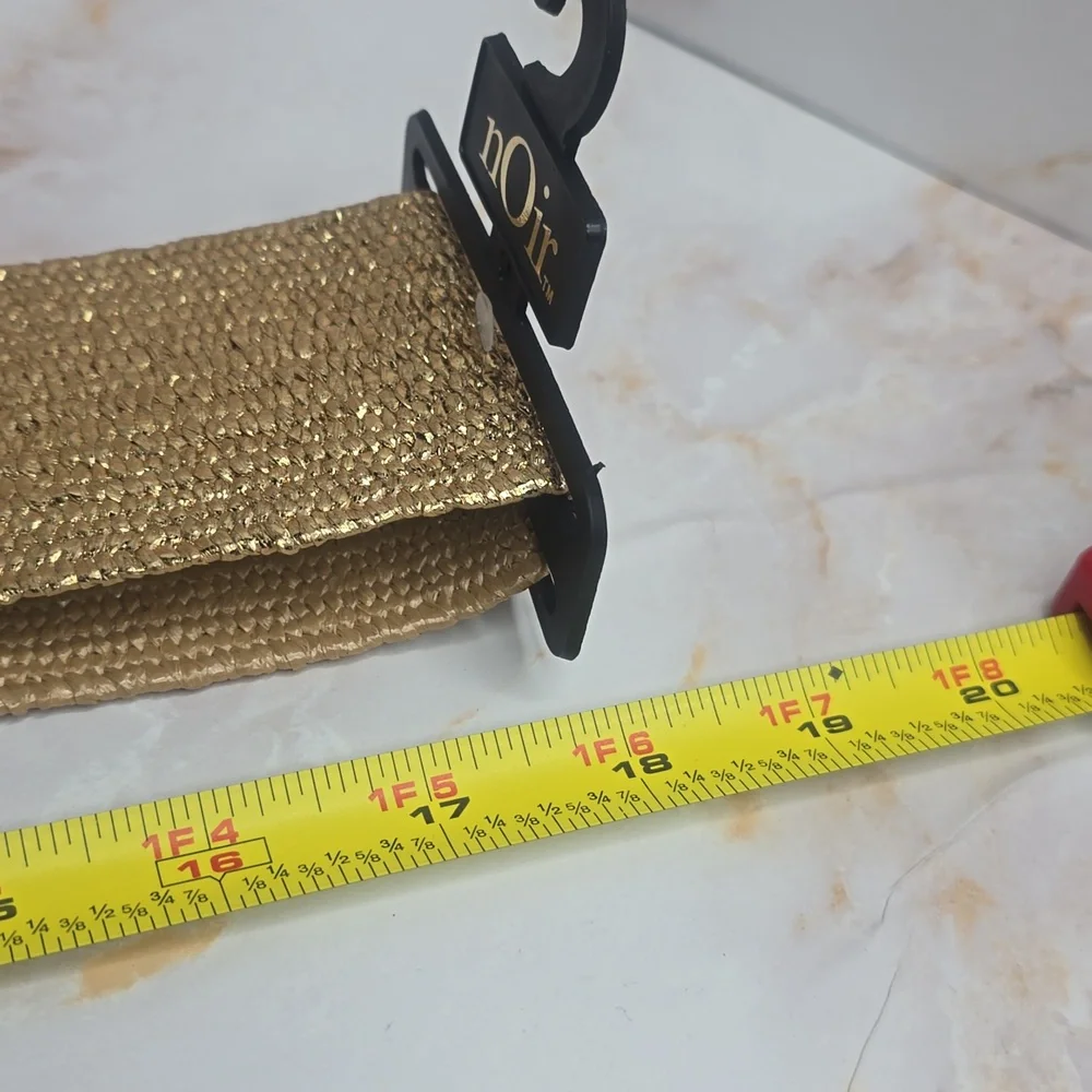 Gold elastic belt 2x new - Picture 6 of 6